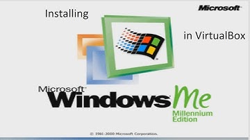 Installing Windows ME Build 2380 in VirtualBox