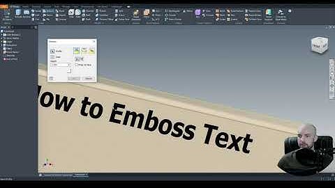 3D-tekst toevoegen | Autodesk Inventor | Tutorial