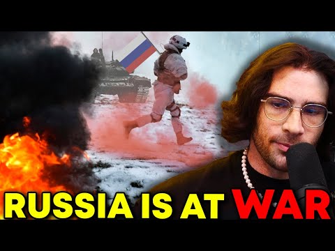 Thumbnail for RUSSIA IS AT WAR WITH UKRAINE!!! | HasanAbi Reacts