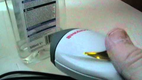 Casio Cash register barcode scanner procedure - how to install an item with a barcode