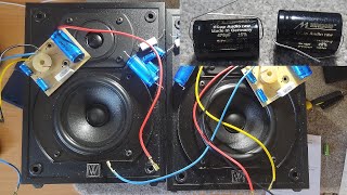 Recap Your Speakers, Crossover Recapping Wharfedale Diamond 3. Mondorf Ecap Capacitor Bipolar Alcap