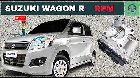 SUZUKI WAGON R RPM CONTROL