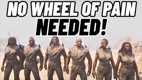 Get Endgame thralls without using a wheel of pain! 2 Methods! Conan Exiles