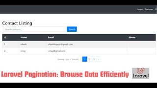 How To Create Pagination in Laravel with Search  Super Easy Way (2024)  |  Laravel11 Tutorial #8