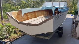 Full Boat Rebuild Restoration  1973 SportsCraft Challenger