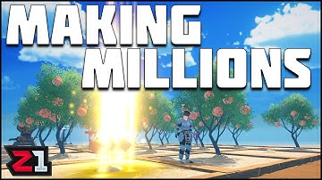 Making MILLIONS by Farming Peaches! Craftopia Gameplay Ep.12 | Z1 Gaming