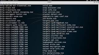 0603 - Learn Ethical Hacking with Kali Linux - Using NMAP Script engine