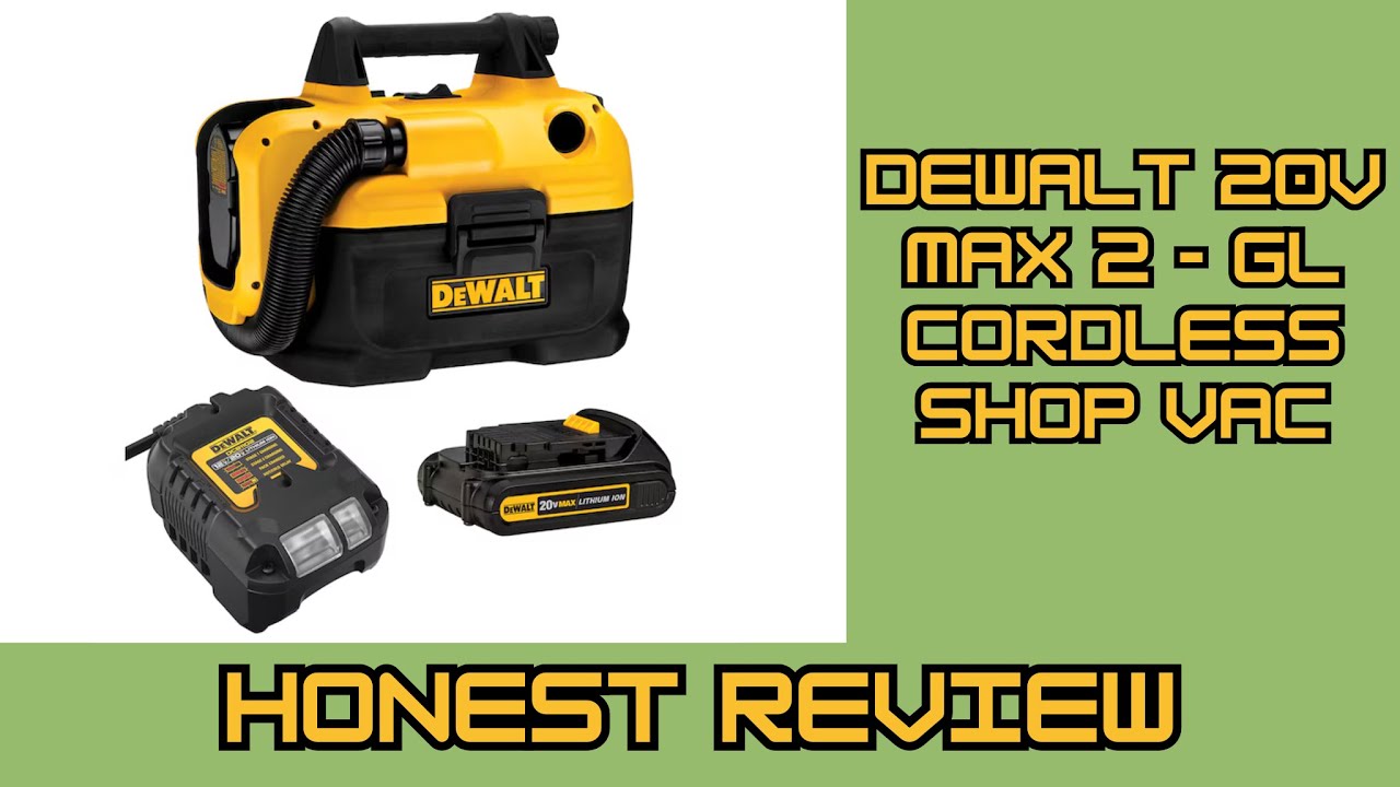 DEWALT 2 Gallon Cordless Shop Vac: Worth the $99?! | Honest Review & Demo