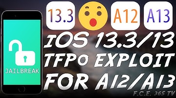 NEW iOS 13.3 / 13.2 / 13.0 A12 / A13 JAILBREAK tfp0 bug (iPhone 11 and lower)