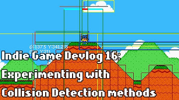 Indie Game Devlog 16 : Experimenting with Collision Detection methods