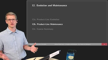 SPL12b Product-Line Maintenance - Course on Software Product Lines