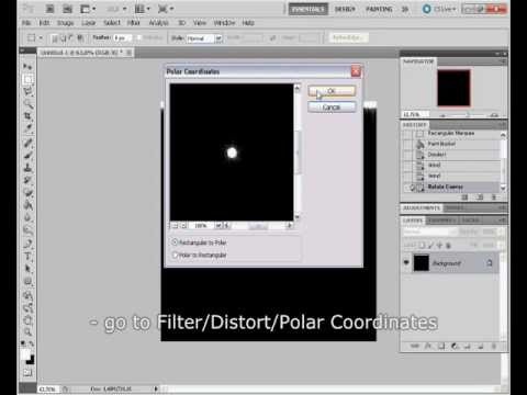 3 Wie ein Einschussloch machen -Photoshop tutorial-