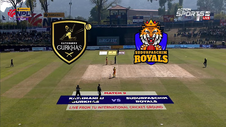 sudurpaschim Royals vs Kathmandu gurkhas highlights match #npl #cricket #nepal