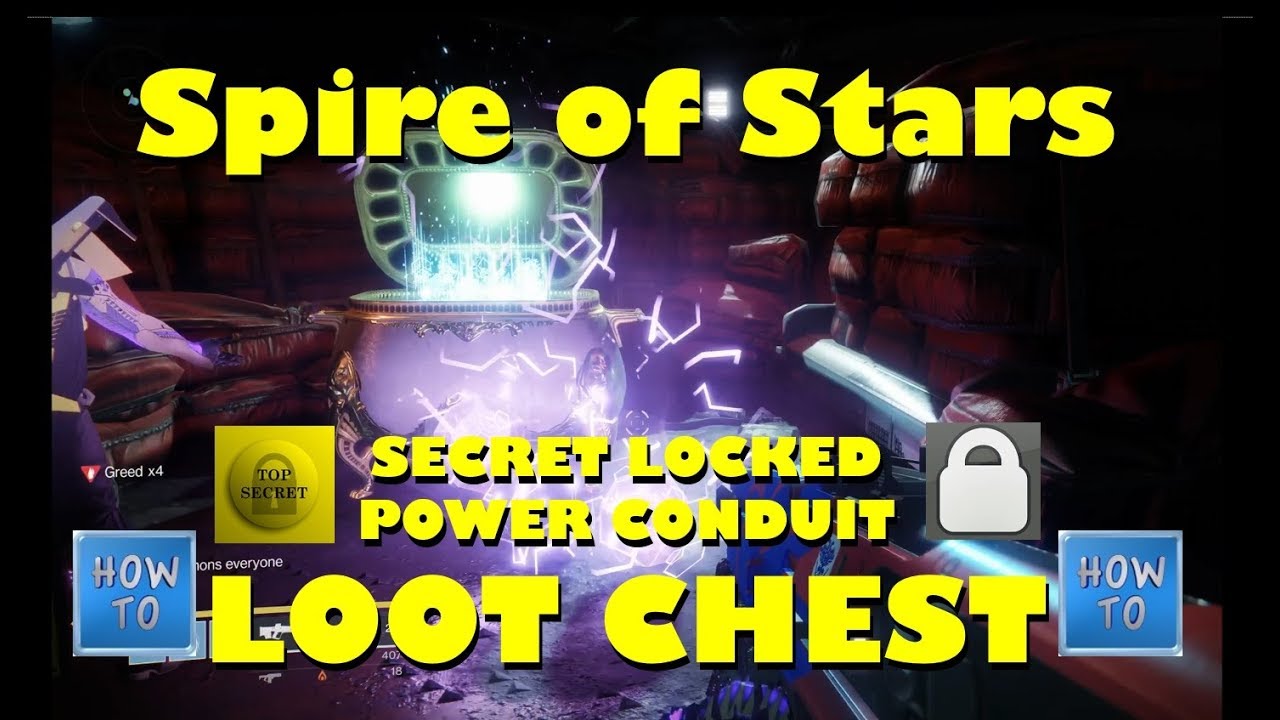 Destiny 2 How to Secret Locked Chest in Spire of Stars 3 man