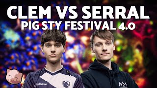 SERRAL vs CLEM: HUGE SERIES! | $10,000 PiGFest 4.0 Ro8 (Bo7 ZvT) - StarCraft 2