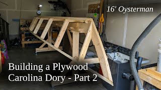 Plywood Boat Building  Carolina Dory, Part 2