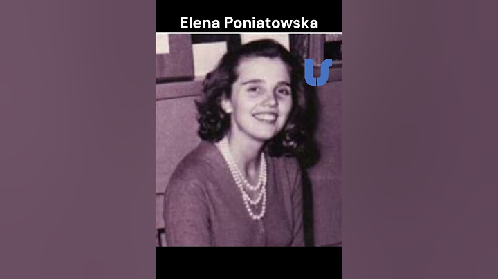 Biografía Elena Poniatowska #shorts  #culturageneral