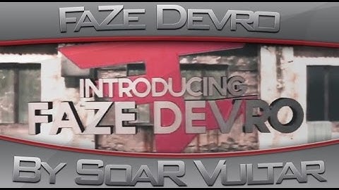 Introducing FaZe DevRo (2012)