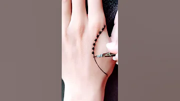 أسهل رسومات حنه خليجي 