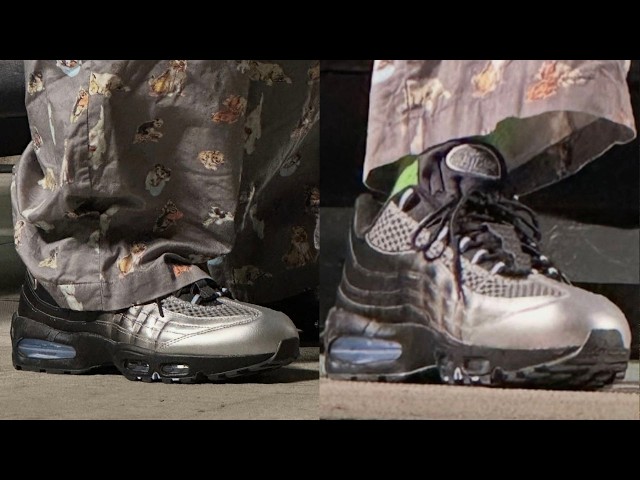 FIRST LOOK: PALACE x Nike Air Max 95 - YouTube