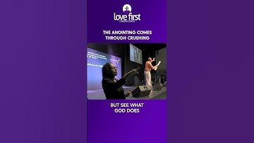 The Anointing Comes Through Crushing