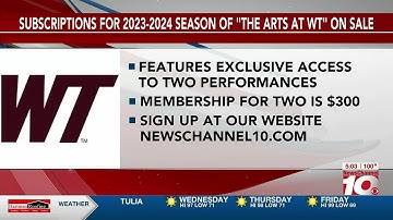 VIDEO: WT launching The Arts at WT subscription for events, performances