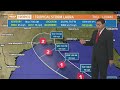 Tropical Storms Marco & Laura - Monday, 7 am update