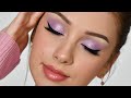 SUPER EASY Lilac Smokey Eye Makeup Tutorial