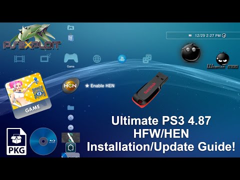 PS3 - Exploiting 4.90 OFW (Installing CFW & Running PS3HEN) Flash