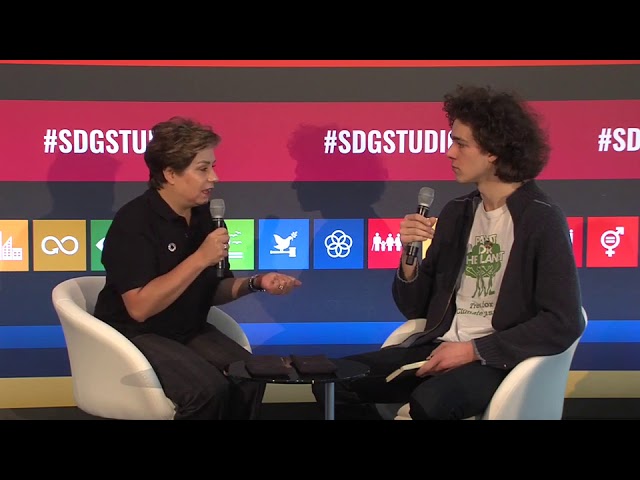 Dialogue with Patricia Espinosa, Executive Secretary of the UNFCCC