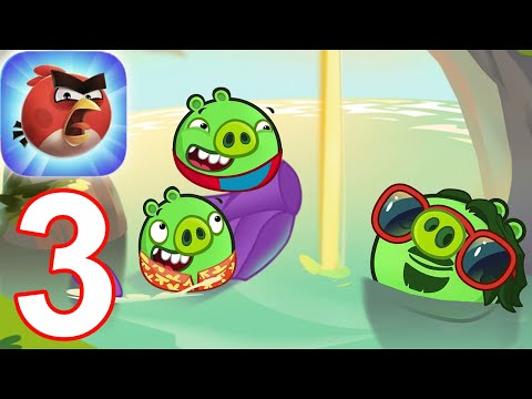 Angry Birds Reloaded - Gameplay Video When Bird Fly Level 1 - 45 Part 3 (iOS)