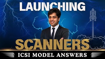 📘 Scanner Launch | ICSI Model Answers 🚀 Download FREE for CS Executive & CS Professional 🎯✨
