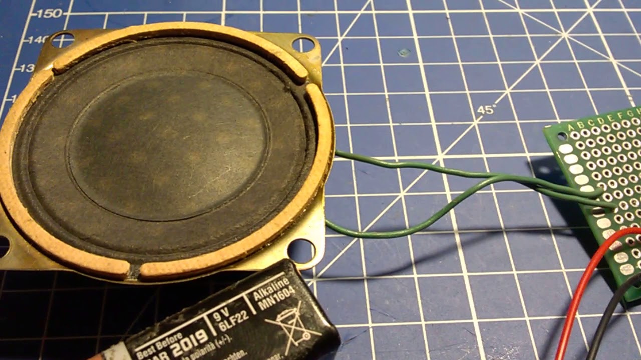 TDA2822m мостовая схема моно - YouTube