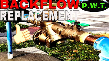 COMMERCIAL BACKFLOW PREVENTOR REPLACEMENT