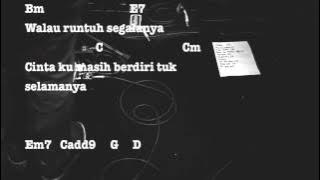 Tengku Adil - Masih Berdiri [OFFICIAL LYRIC VIDEO WITH CHORDS]