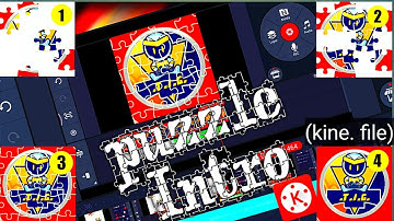 (kine. file) HOW TO MAKE INTRO PUZZLE IN KINE MASTER BY TIG