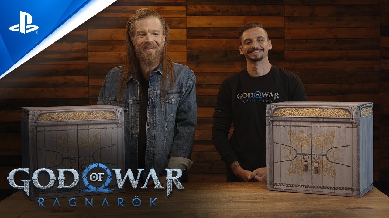 God of War RAGNAROK edição de colecionador PRIMEIRO UNBOXING 