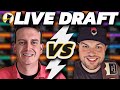 Fantasy Football Live Draft - Fantasy Points Face-off