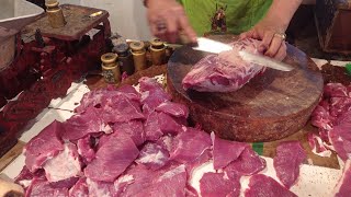 cara memotong daging sapi untuk rendang