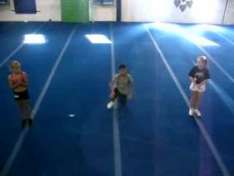 Cheer Extreme Brandon's Standing Tuck (almost)