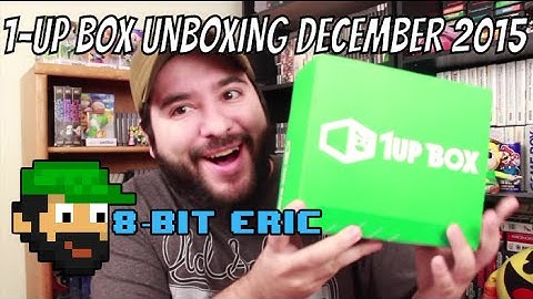 Retro Gaming 1up Box UNBOXING! (Galaxy Theme - December 2015)