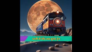 धरती से चंद्रमा तक बुलेट ट्रेन चलाएगा japan । bullet train to moon shorts