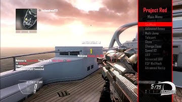 PS3 Project Red Black Ops 2 GSC Mod Menu 1 19