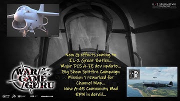 FLIGHT SIM NEWS 10-17-20 - DCS A-7E Update, New G-effects for Great Battles, new EFM for DCS A-4E