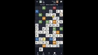 Wordfeud (by Bertheussen IT) - free multiplayer word puzzle game for Android and iOS - gameplay. screenshot 1