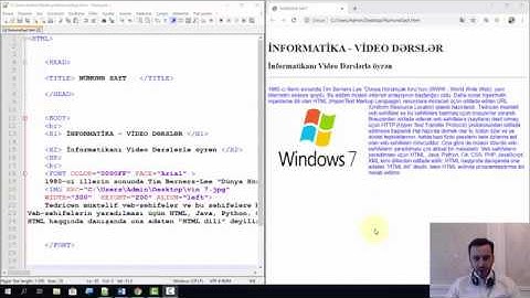 HTML-də siyahılar | OL, UL, DL teqləri