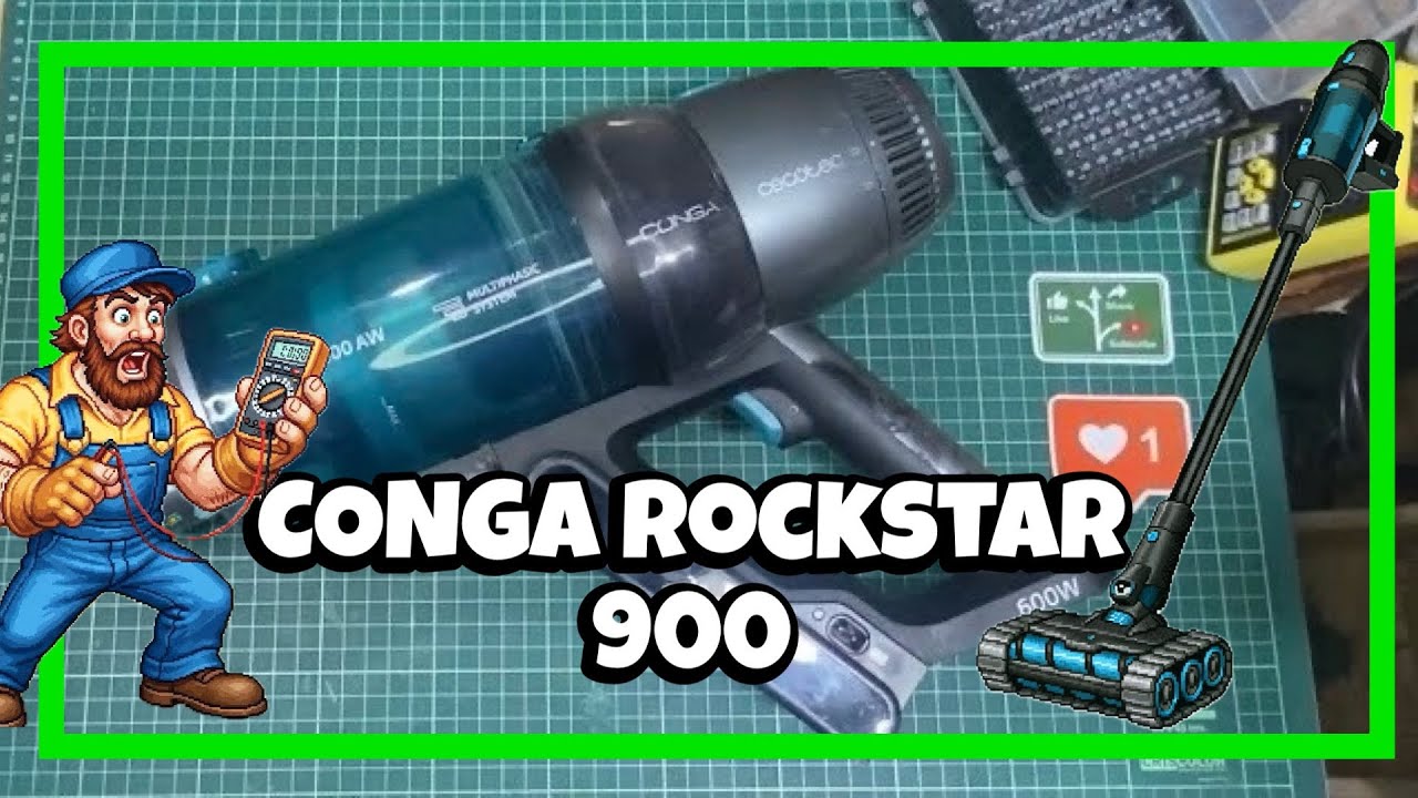 ⚙️ Reparar aspiradora de mano CECOTEC ⚙️