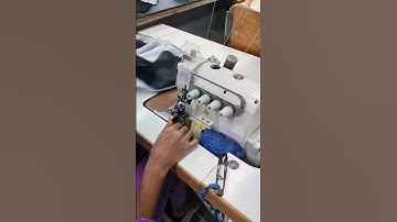 Side seam join by O/L m/c #shorts #textile #garments #jacket #apparel #pants