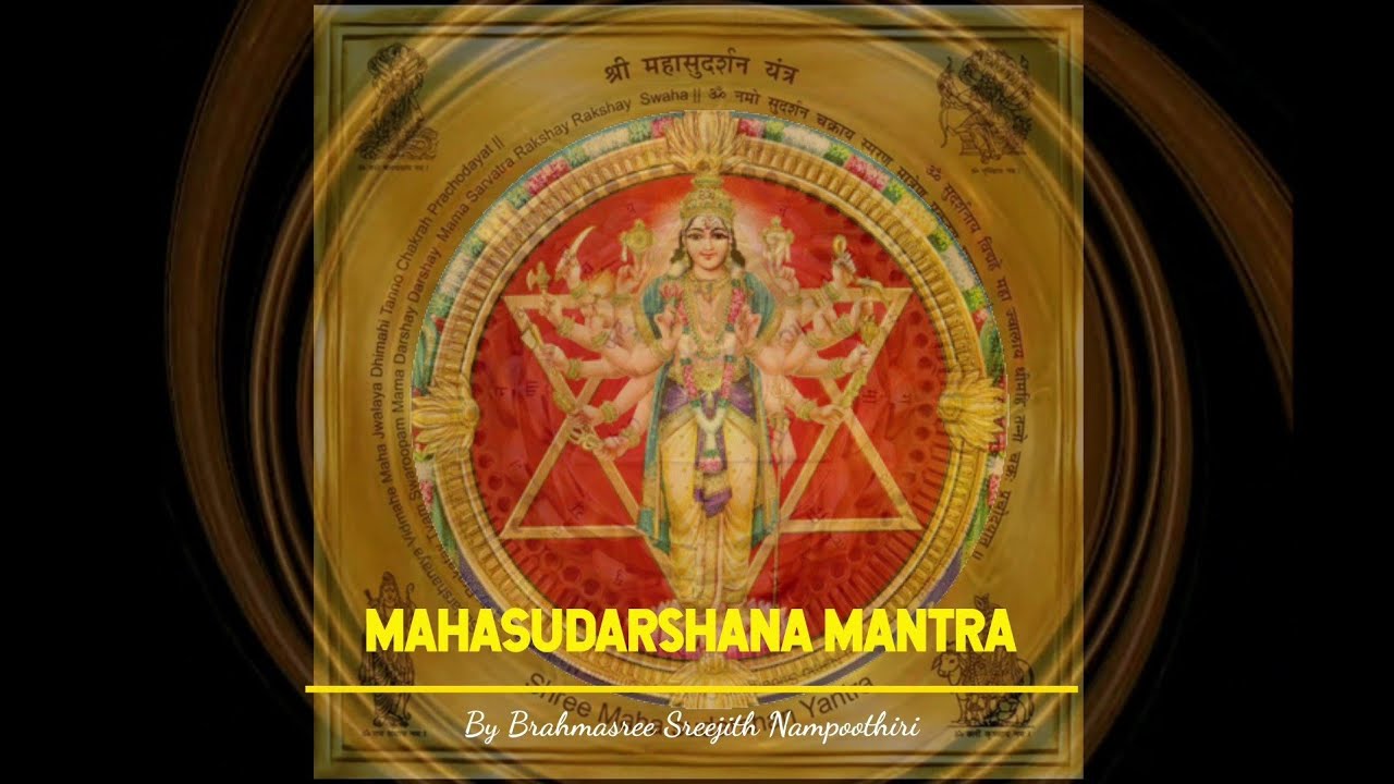 Maha Sudarshana Mantra  Mantra for prosperity happiness   protection