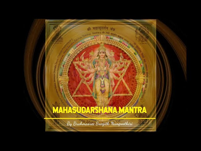 Maha Sudarshana Mantra | Mantra for prosperity happiness &  protection class=